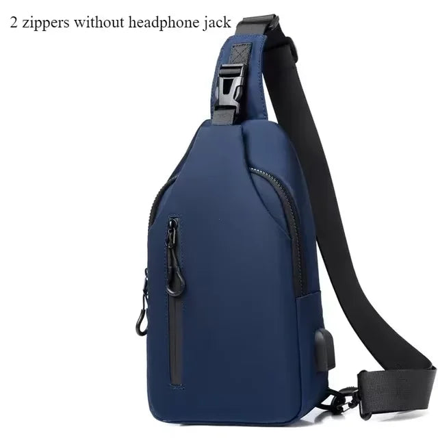 Discover the Ultimate Multifunctional Anti-Theft USB Crossbody Bag for Men – Your Perfect Travel Companion!