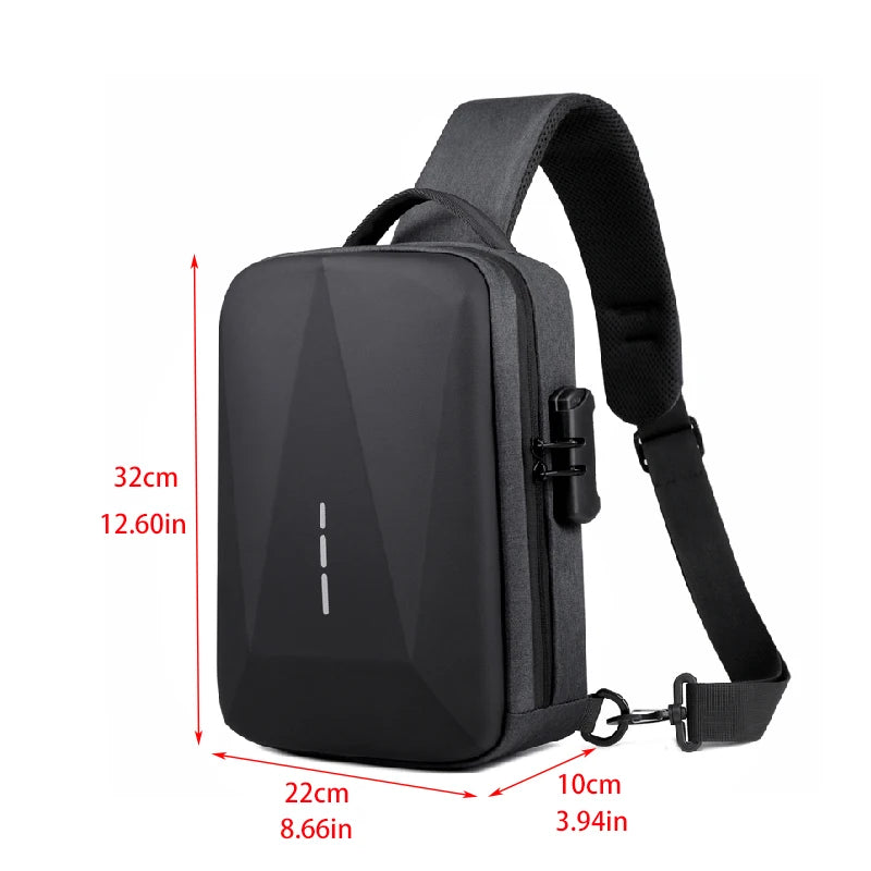 Secure Your Style: The Ultimate Anti-Theft Crossbody Bag with USB Charging