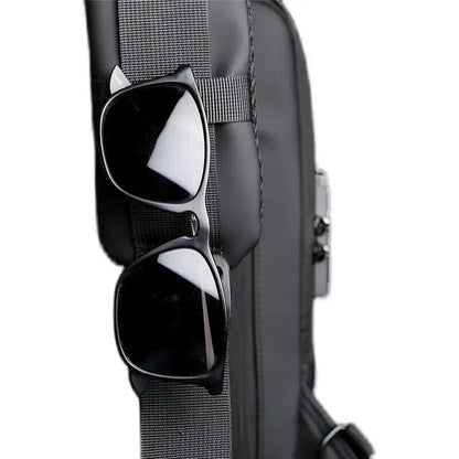 Discover the Ultimate Multifunctional Anti-Theft USB Crossbody Bag for Men – Your Perfect Travel Companion!