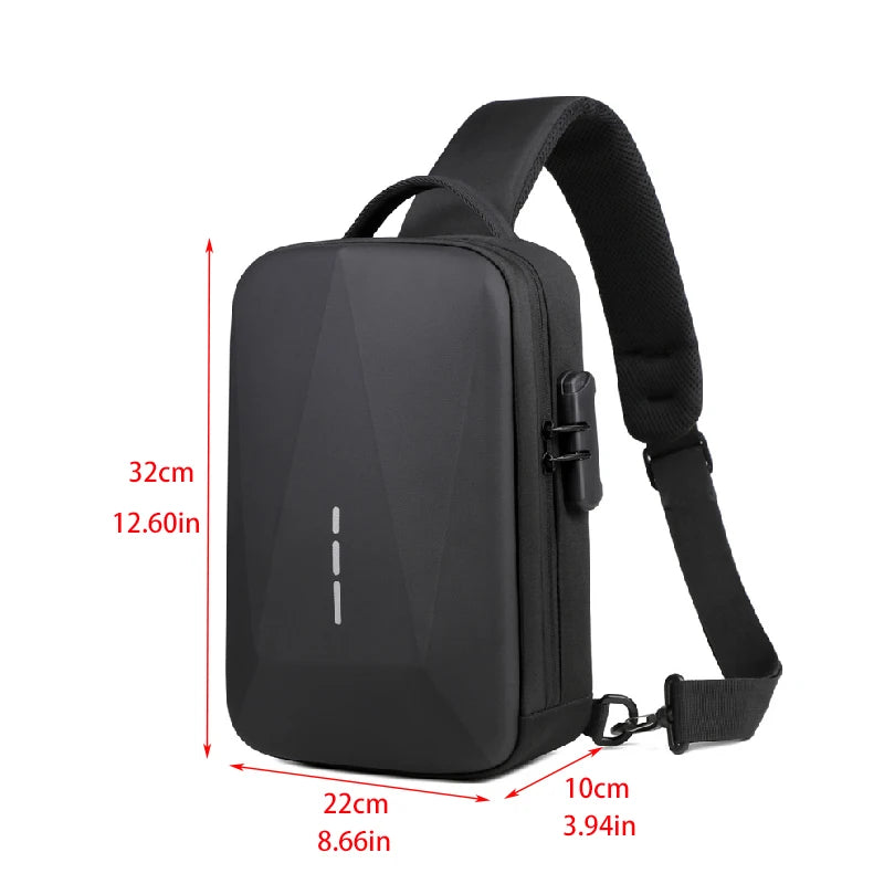 Secure Your Style: The Ultimate Anti-Theft Crossbody Bag with USB Charging