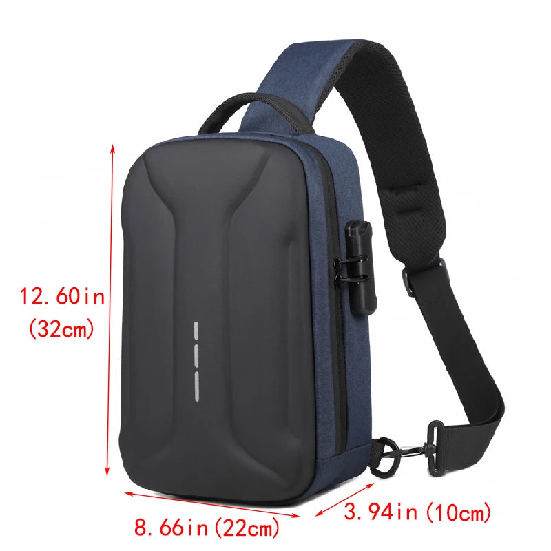 Secure Your Style: The Ultimate Anti-Theft Crossbody Bag with USB Charging