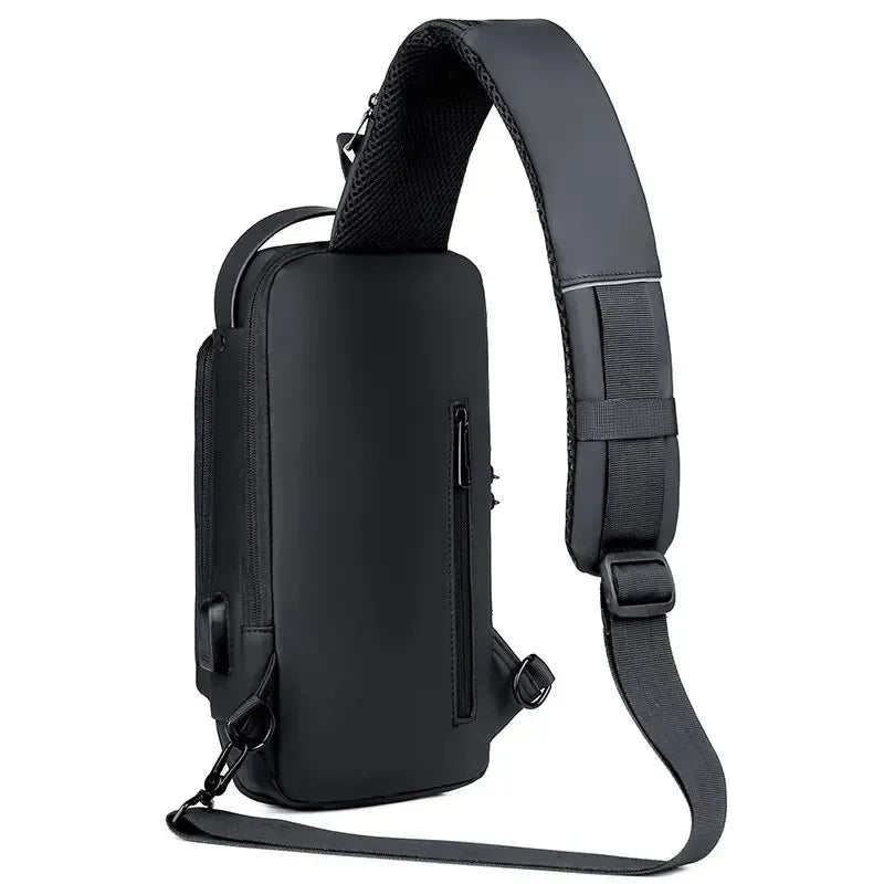 Discover the Ultimate Multifunctional Anti-Theft USB Crossbody Bag for Men – Your Perfect Travel Companion!