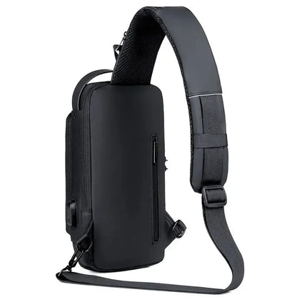 Discover the Ultimate Multifunctional Anti-Theft USB Crossbody Bag for Men – Your Perfect Travel Companion!