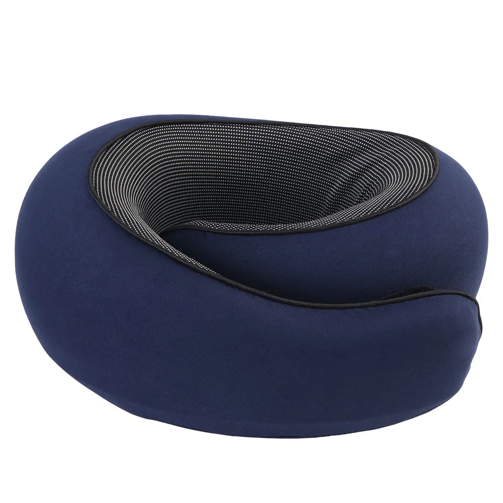 Travel Smart with Our Memory Foam Snail Pillow - The Ultimate Neck Support for On-the-Go Comfort!