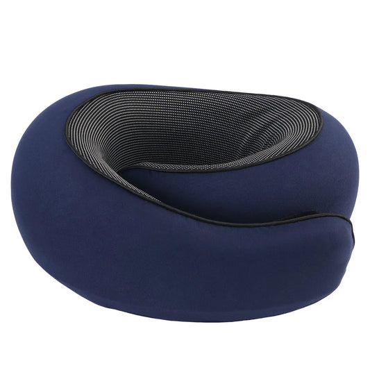 Travel Smart with Our Memory Foam Snail Pillow - The Ultimate Neck Support for On-the-Go Comfort!