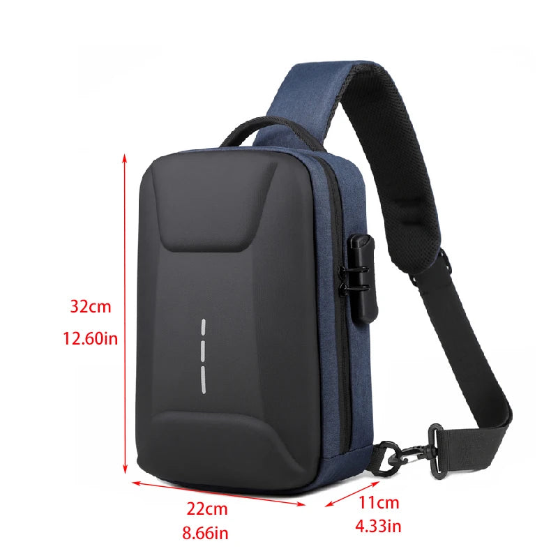 Secure Your Style: The Ultimate Anti-Theft Crossbody Bag with USB Charging