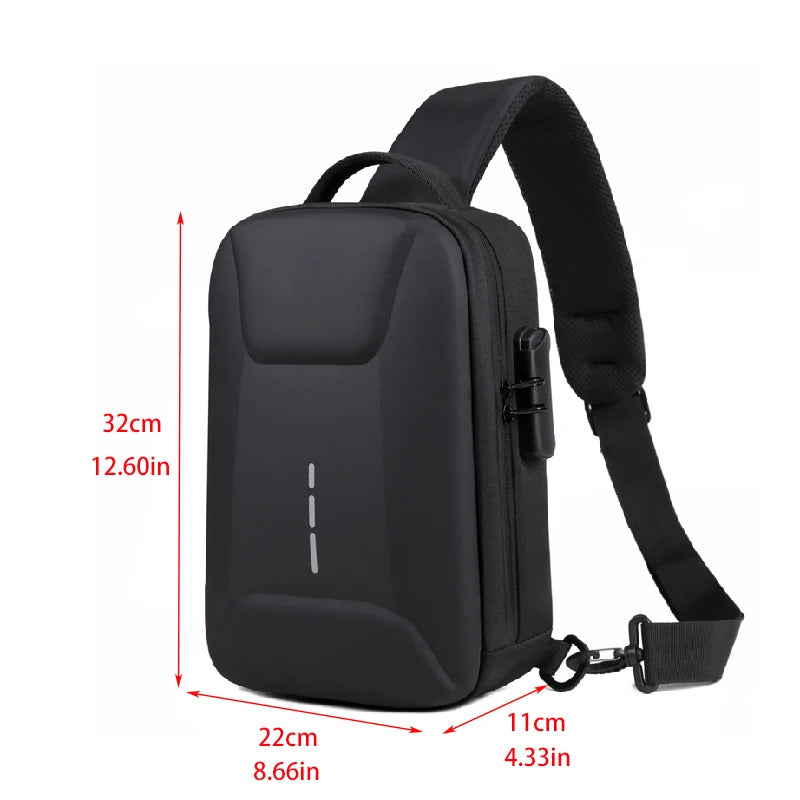 Secure Your Style: The Ultimate Anti-Theft Crossbody Bag with USB Charging