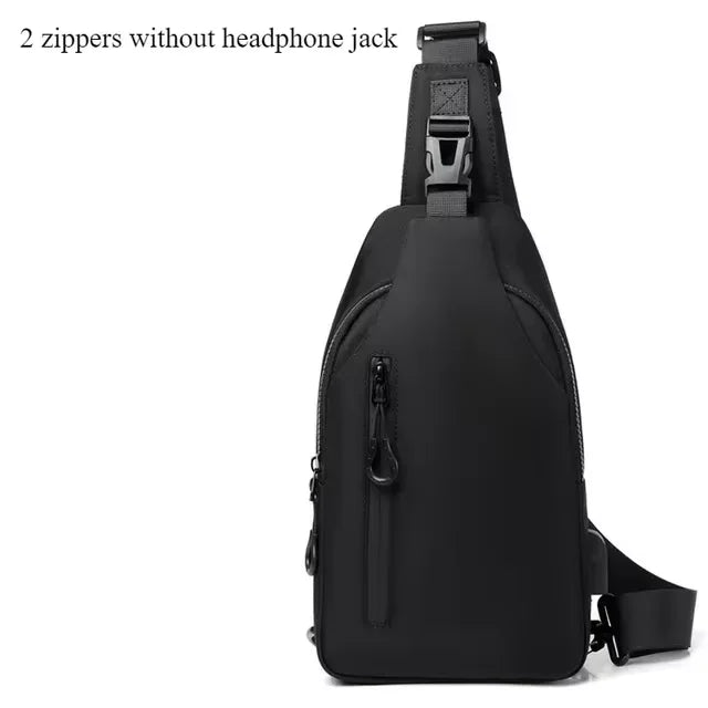 Discover the Ultimate Multifunctional Anti-Theft USB Crossbody Bag for Men – Your Perfect Travel Companion!