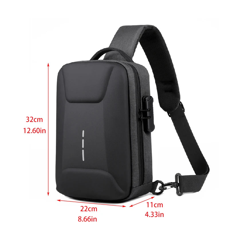Secure Your Style: The Ultimate Anti-Theft Crossbody Bag with USB Charging