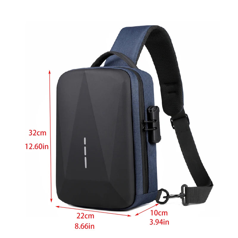 Secure Your Style: The Ultimate Anti-Theft Crossbody Bag with USB Charging