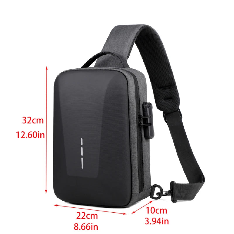 Secure Your Style: The Ultimate Anti-Theft Crossbody Bag with USB Charging