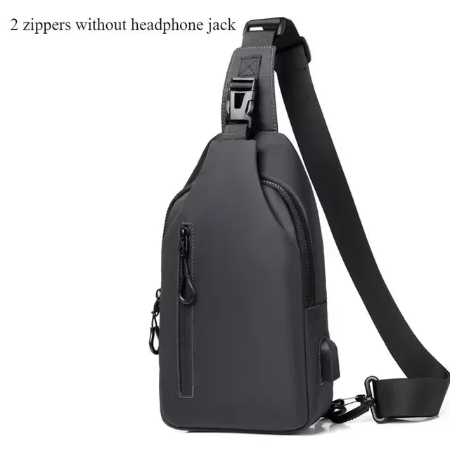 Discover the Ultimate Multifunctional Anti-Theft USB Crossbody Bag for Men – Your Perfect Travel Companion!