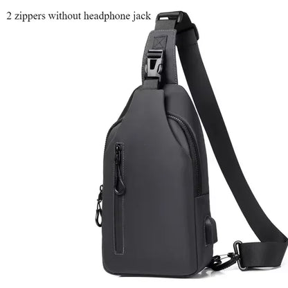 Discover the Ultimate Multifunctional Anti-Theft USB Crossbody Bag for Men – Your Perfect Travel Companion!